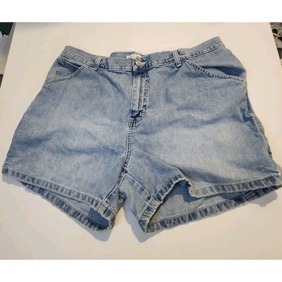 Vintage Y2K Tommy Hilfiger Women’s Sx 16 Demin Jean Shorts 100 Cotton 6 Pocket - Picture 3 of 11